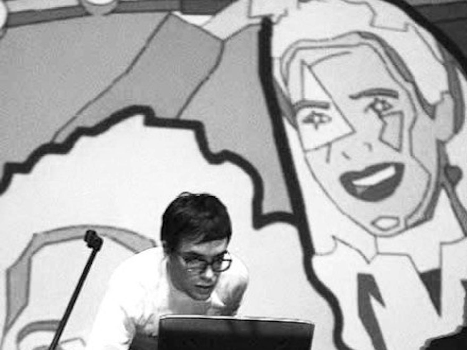 Earlier in his tour, Girl Talk played at the Andy Warhol Museum in Pittsburgh.