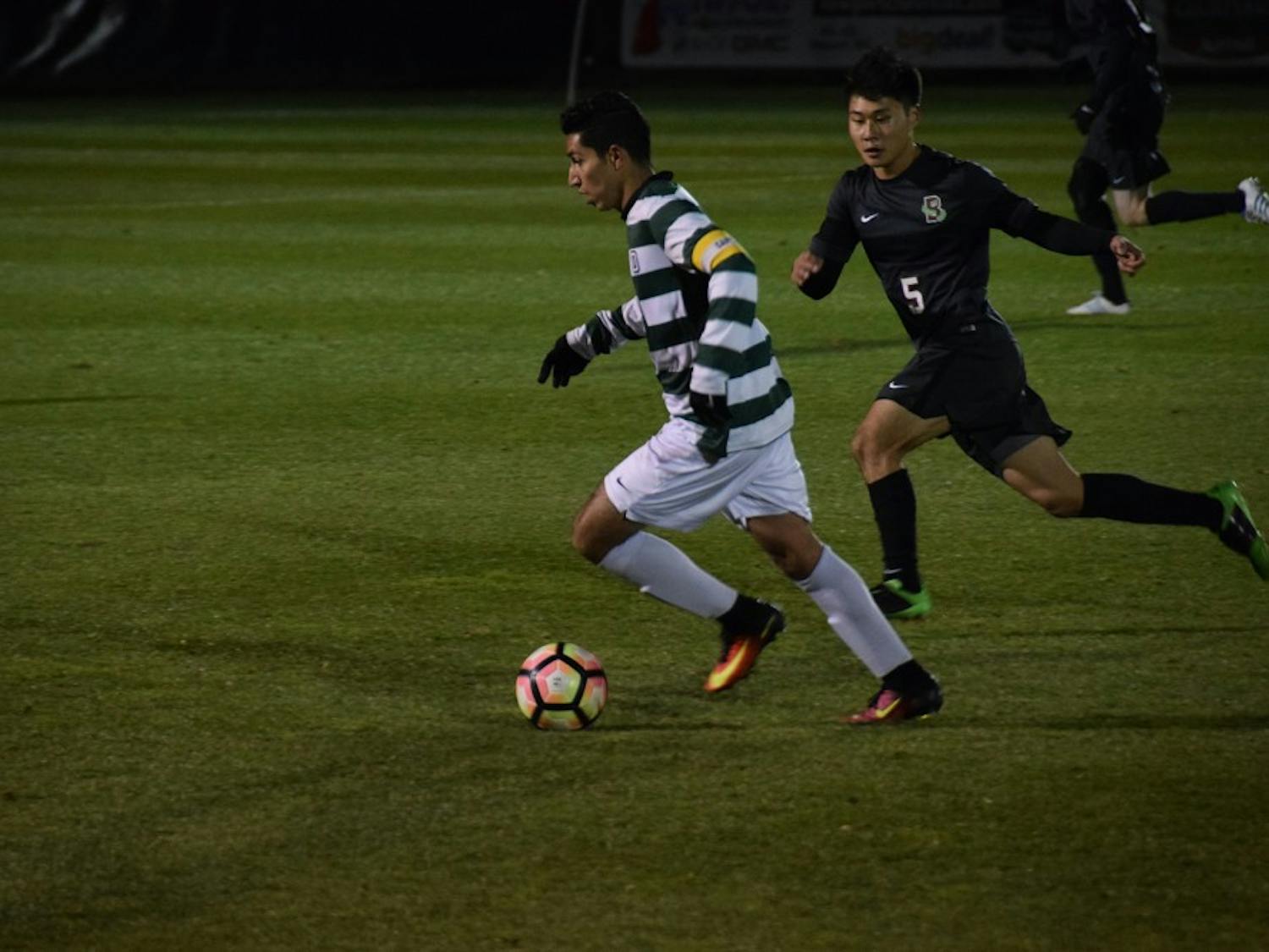The Men's Soccer team defeated Brown 2-0 this Saturday. 