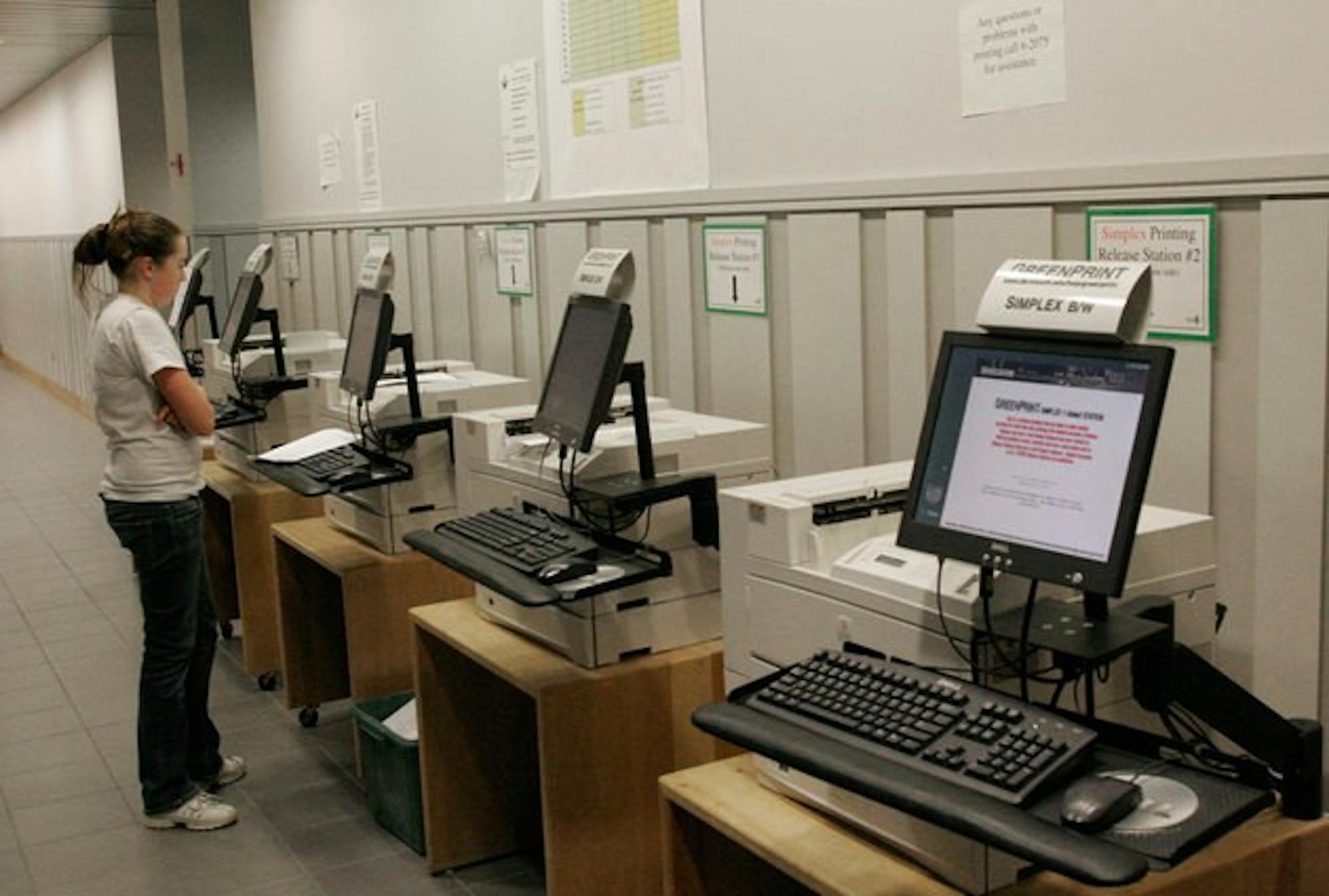 Students who upgrade their computers to Mac OS X Leopard, the latest upgrade, are presently unable to use GreenPrint or eTokens.