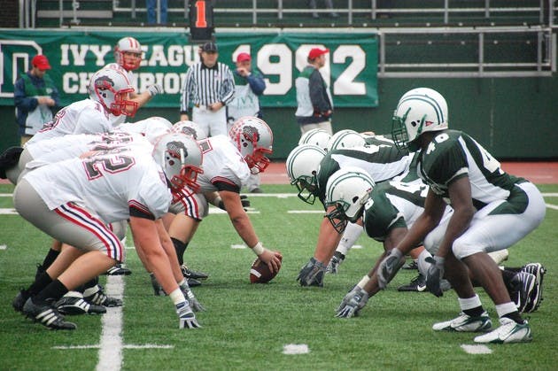 Brown quarterback Michael Dougherty picked apart Dartmouth, passing for 238 yards and two TDs on Saturday.