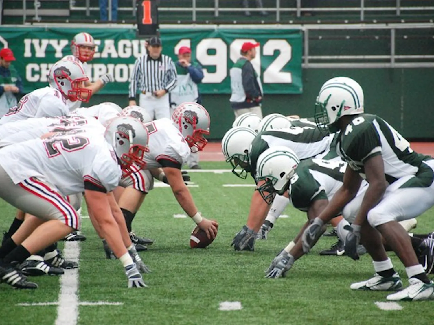 Brown quarterback Michael Dougherty picked apart Dartmouth, passing for 238 yards and two TDs on Saturday.