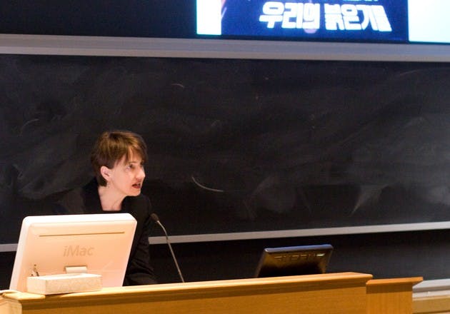 Jane Portal, curator of The British Museum's China and Korea collection, discusses art censorship in North Korea.