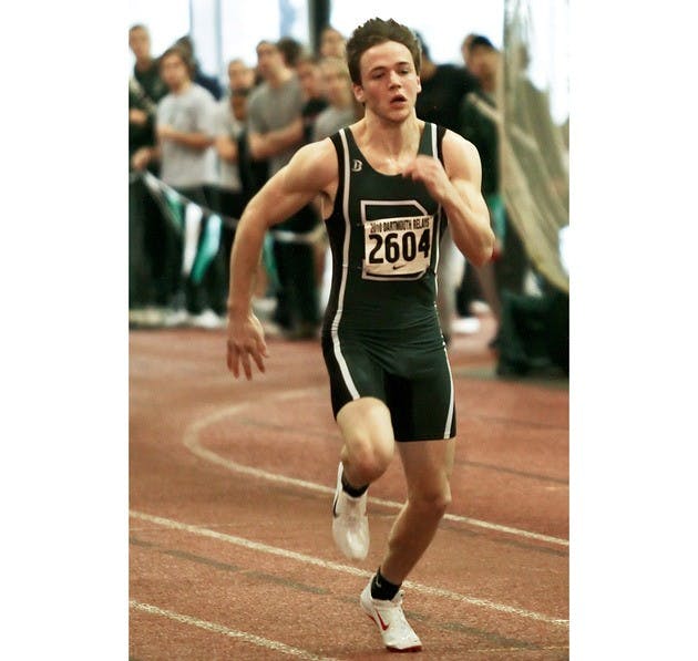 With his time of 6.88 seconds on Saturday, Connor Reilly '13 is now the sole holder of the Dartmouth 60-meter dash record.