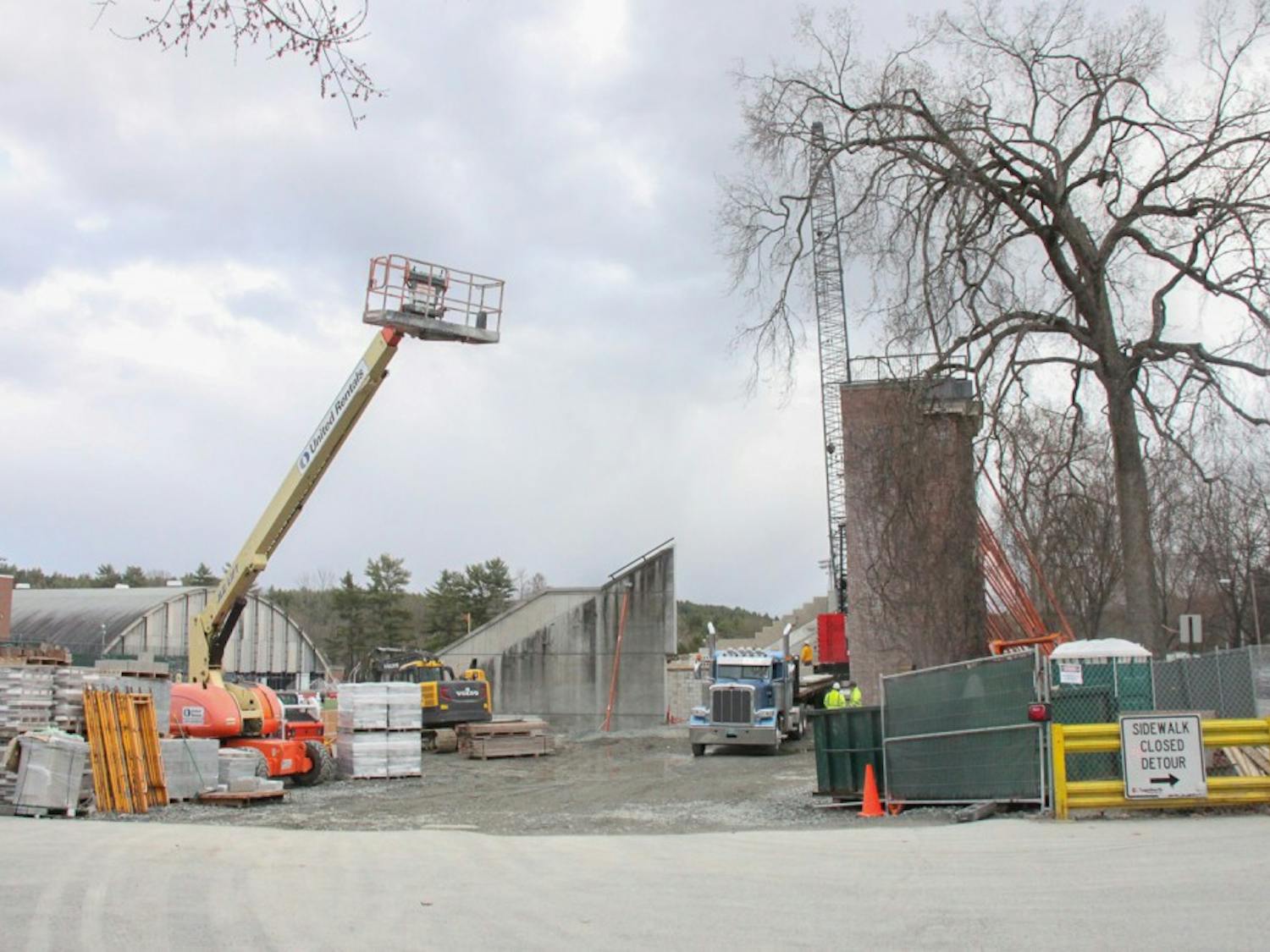 Renovations of the stands at Memorial Field are scheduled to be completed this summer.