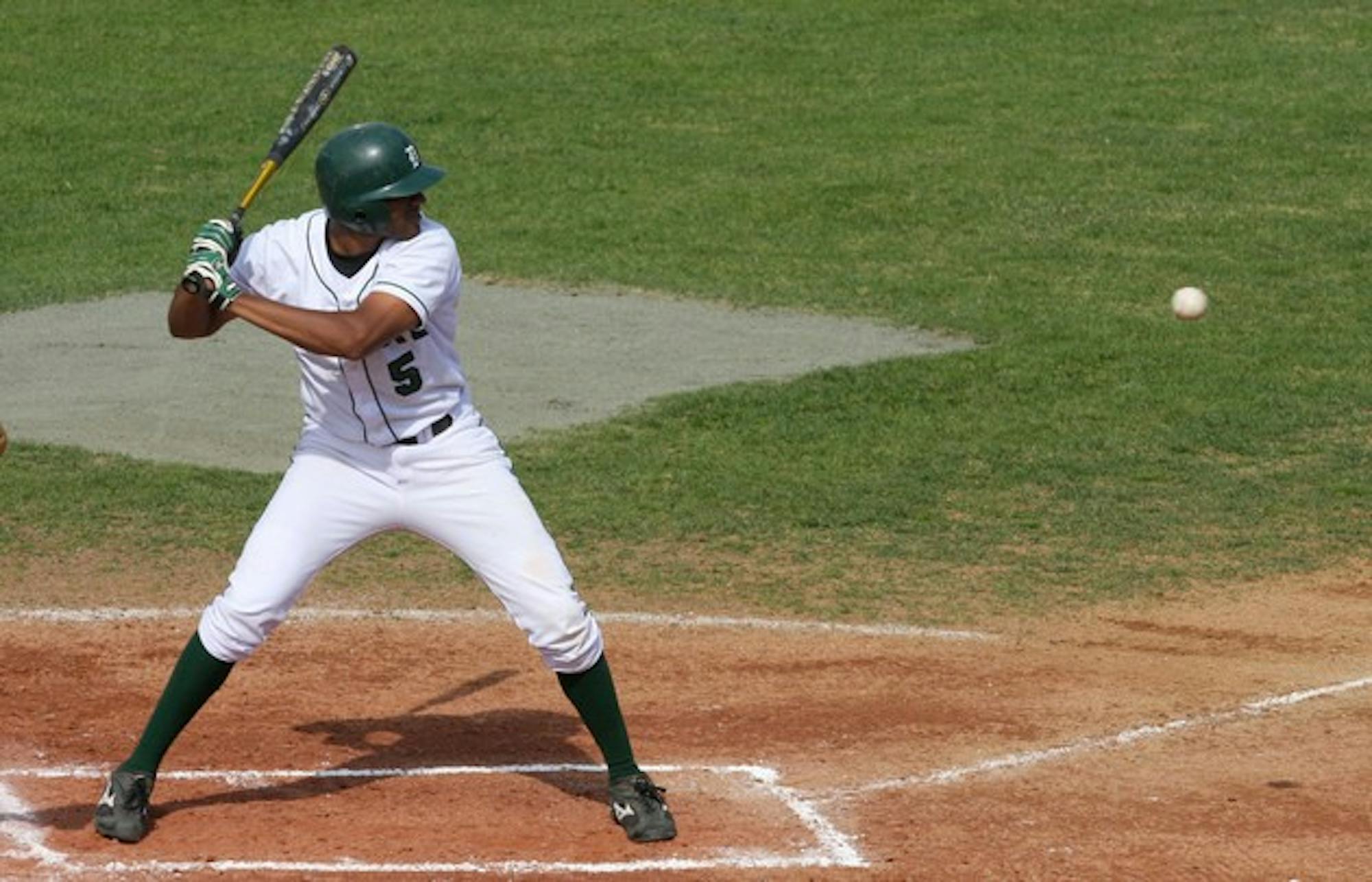 Damon Wright '08 helped keep the Big Green alive in the tenth inning, connecting on a critical one-out, RBI triple.