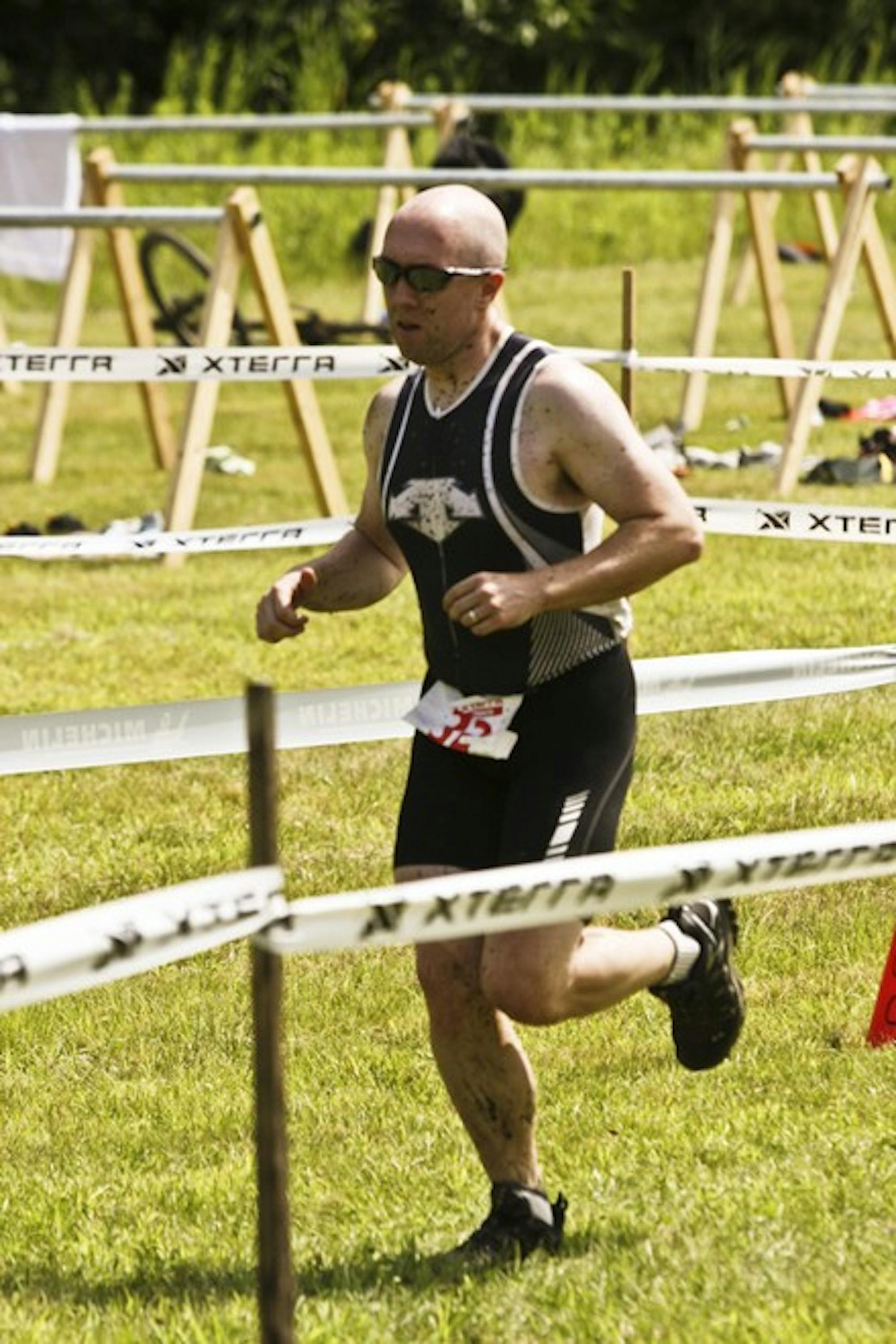 About 440 participants competed in the Stoaked Off-Road Triathlon at the Storrs Pond/Oak Hill Recreation Area on Saturday and Sunday.