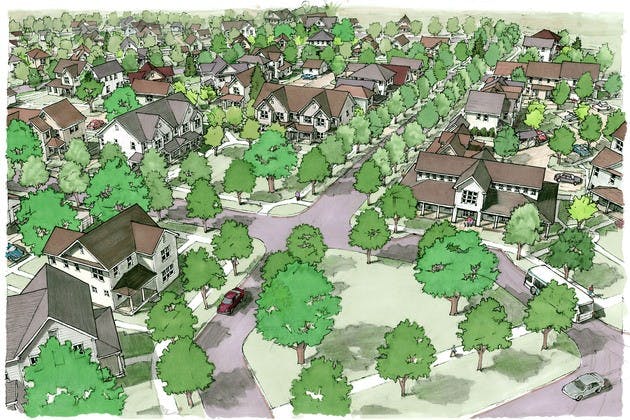 The Rivercrest development will offer hundreds of new housing units for College and Dartmouth Hitchcock Medical Center employees.