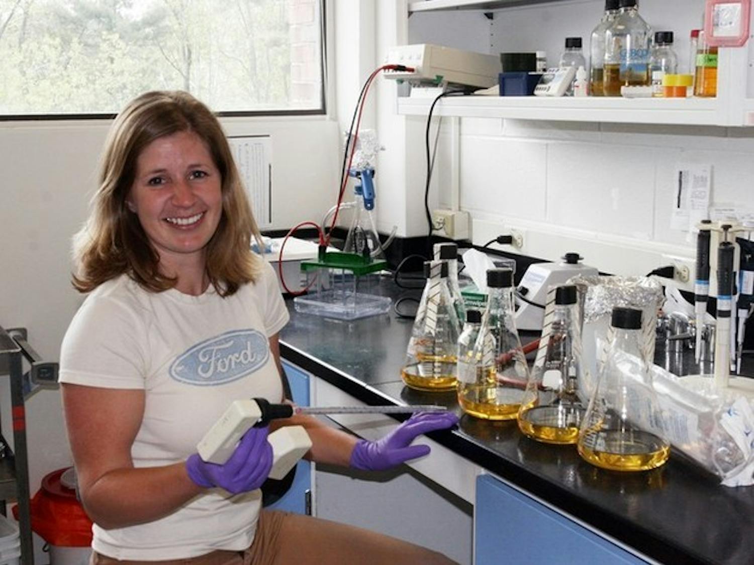Dartmouth graduate student Crystal Piffath won an annual $30,000 stipend from the National Science Foundation for her work in biology.