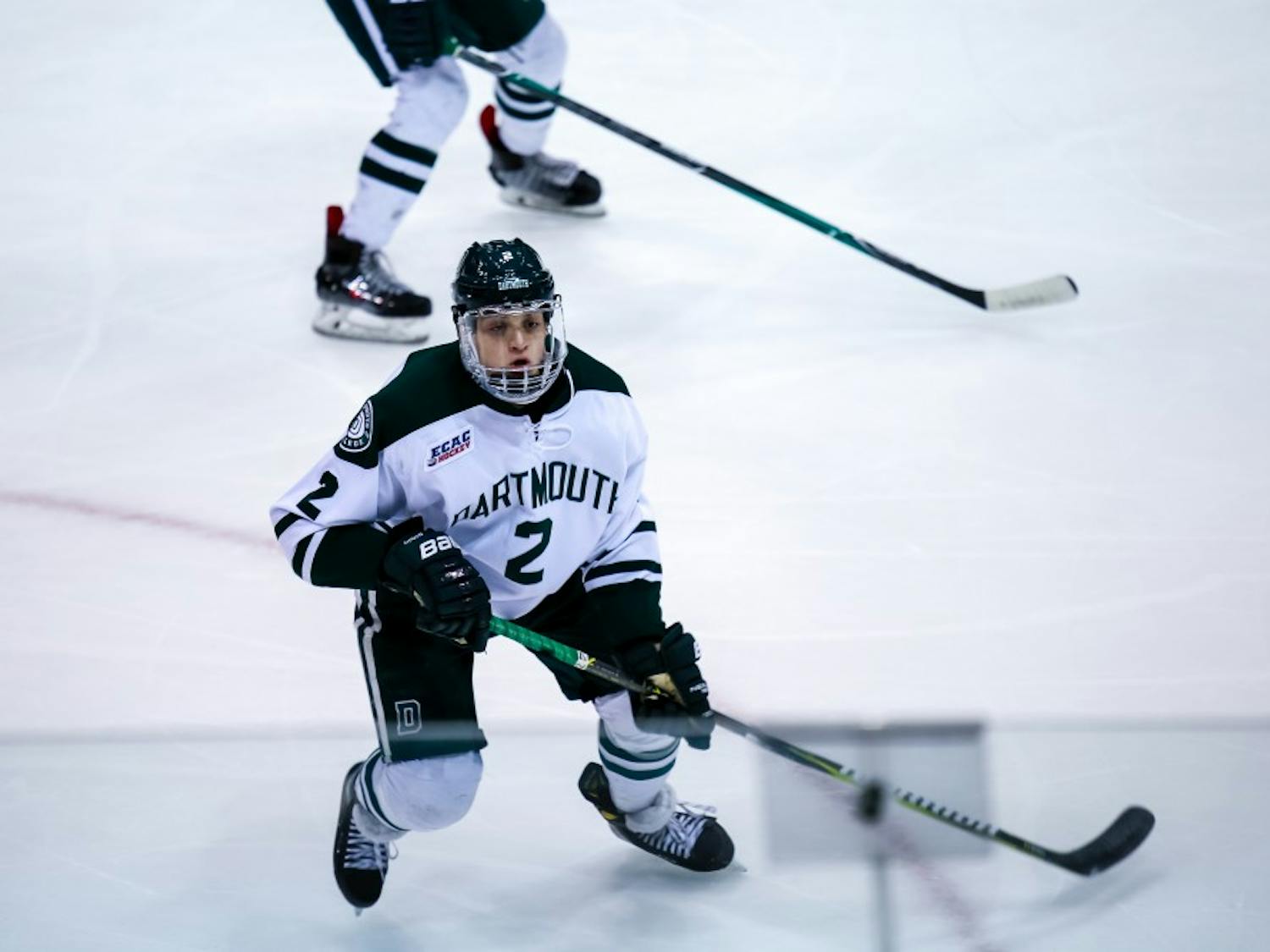 The men’s hockey team finished 1-1 at the 30th Ledyard Classic, defeating Army 5-2 but falling to Providence 5-3.