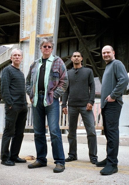 The Kronos Quartet's concert on Saturday evening at the Hopkins Center will feature the world premiere of the piece 