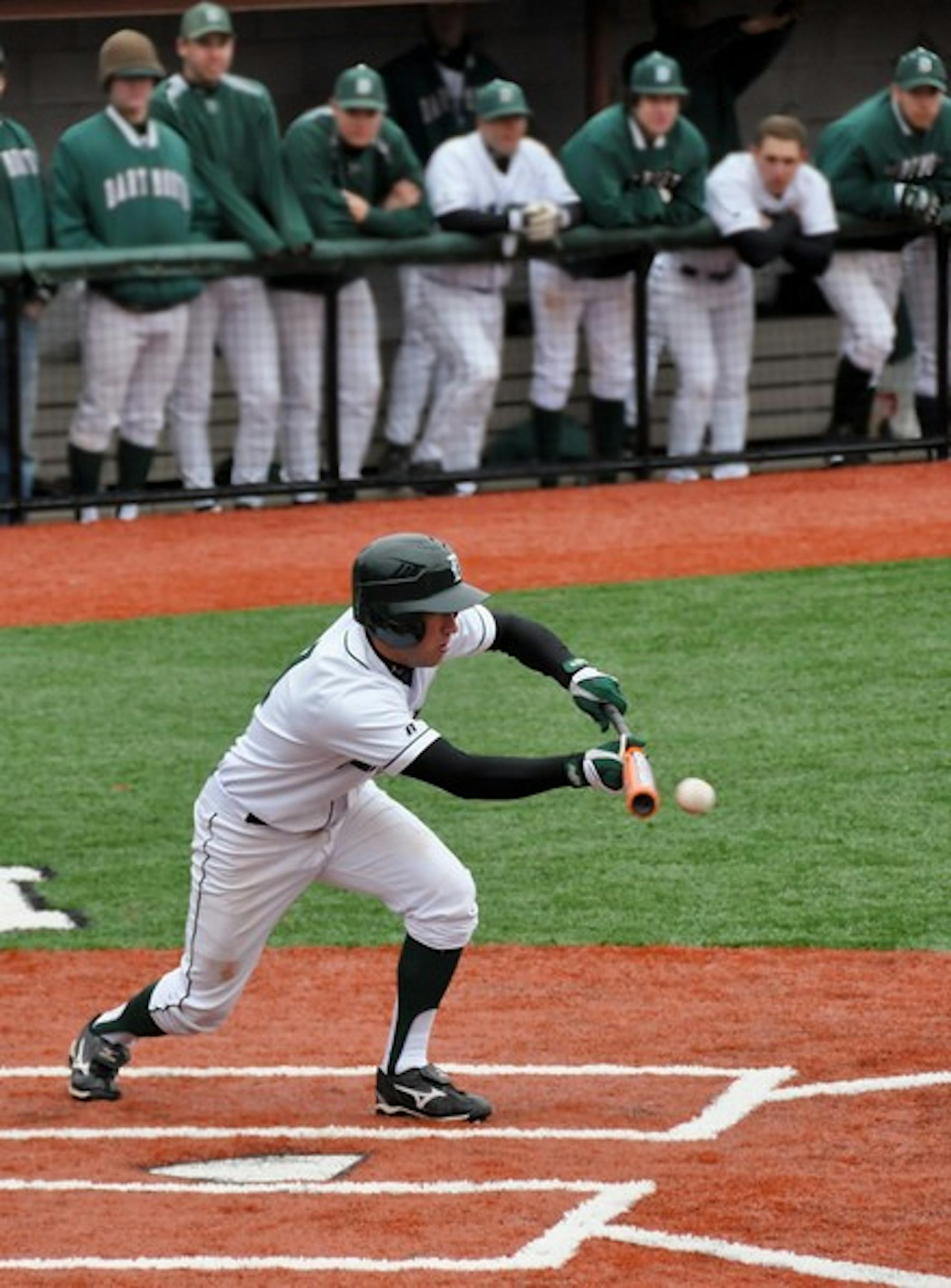Trailing UVM in the eighth inning, the Big Green was able to take back the lead after a pinch-hit from Brett Gardner '10.