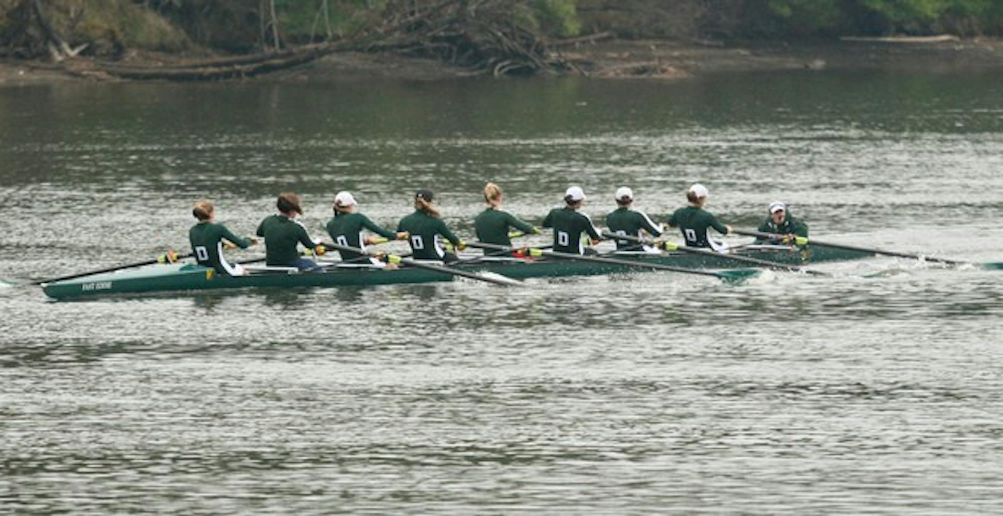 The women's crew team will travel to Villanova University on May 29 to compete in the NCAA Rowing Championships.