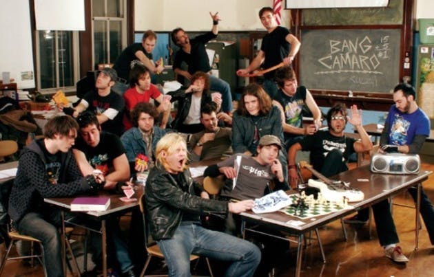 Bang Camaro will bring its '80s rock style to FUEL tomorrow night. Indie band Red Wire Black Wire will open for the heavy metal army.