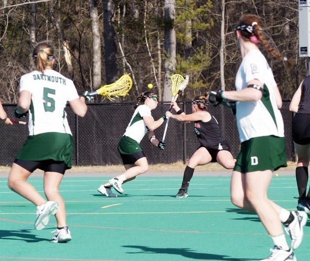The women's lacrosse team shrugged off its slow spring start to post consecutive wins over Stanford and Brown.