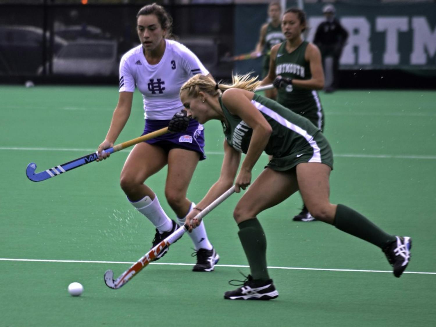 The field hockey team has posted a 1-4 record since a 5-4 OT win over Holy Cross Homecoming Weekend.