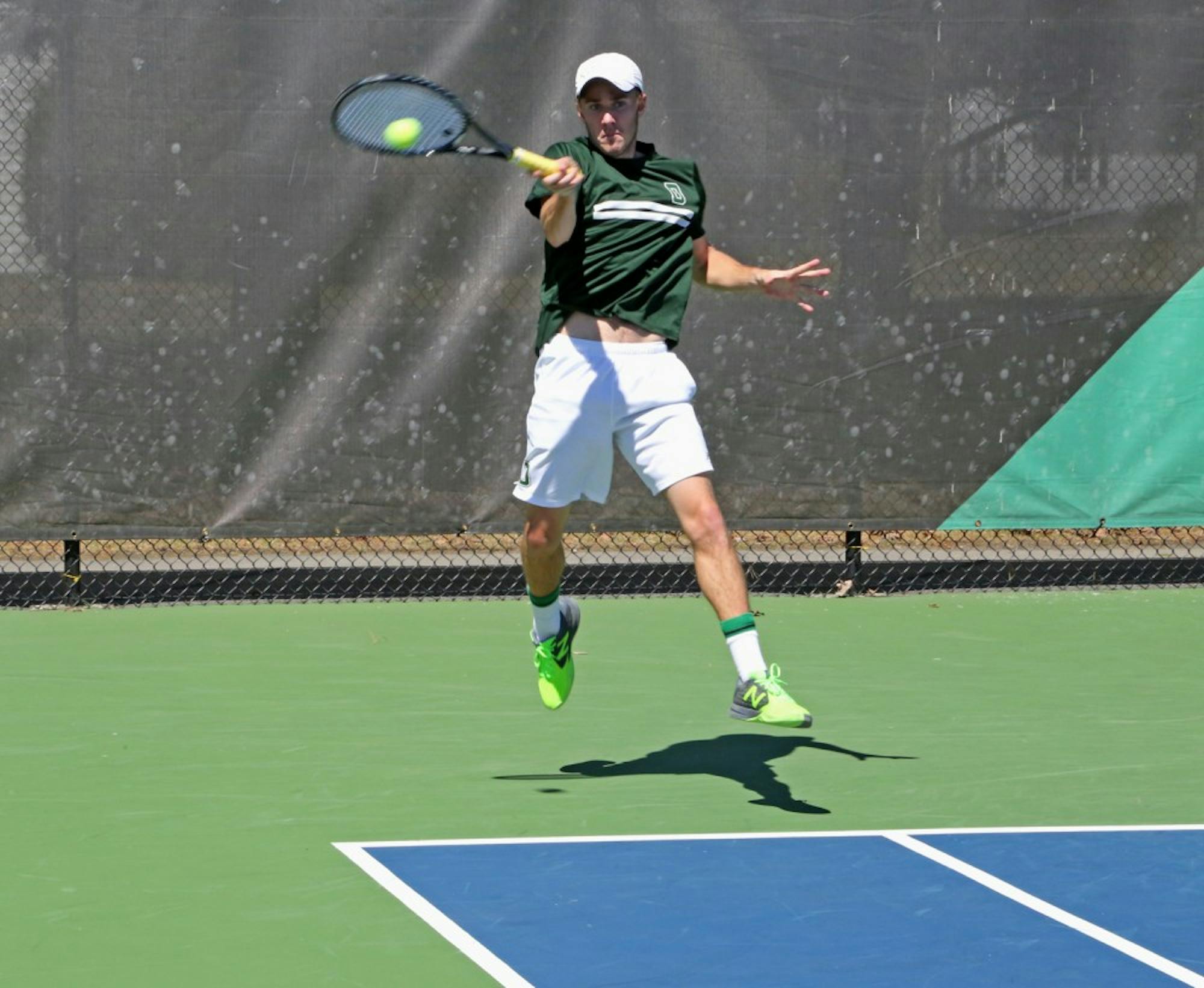 The men’s tennis team has won its last four matches, all against Ivy opponents.