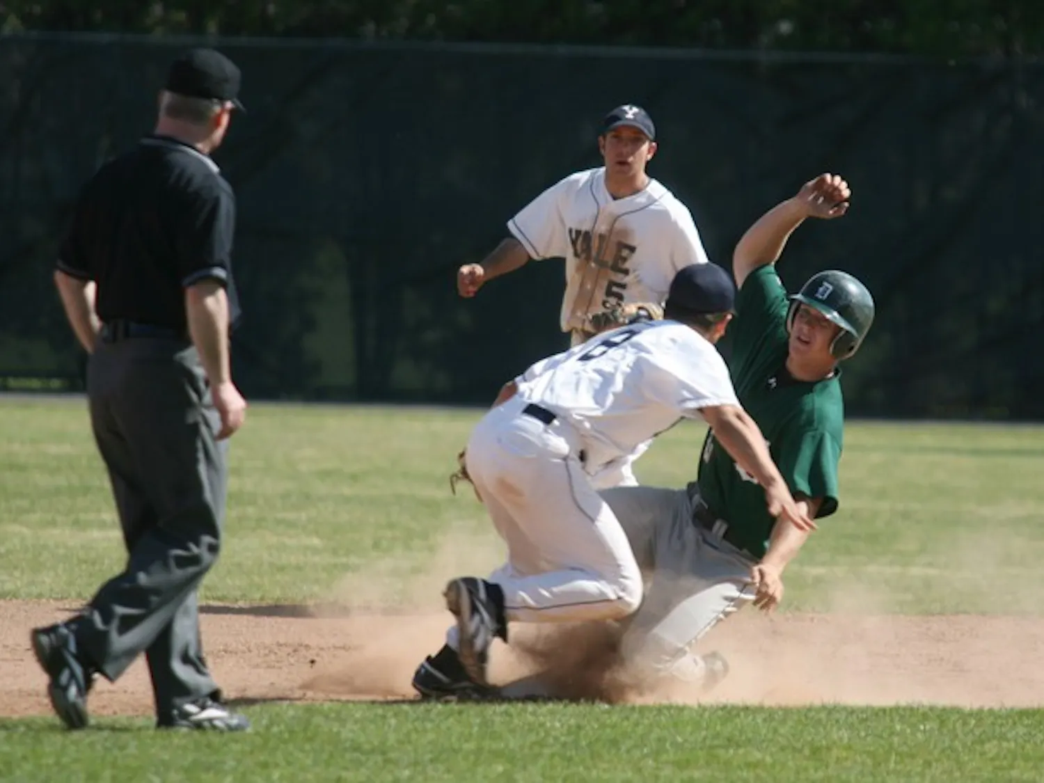 The Big Green dropped three games to Yale by a total of four runs.