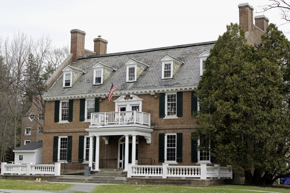 Alpha Delta fraternity was derecognized by the College in relation to incidents of branding.