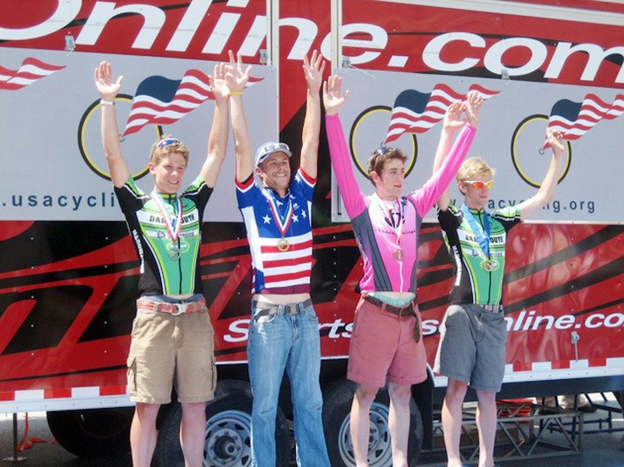 Big Green cyclists placed among the elite riders in the country at the national championships last week.