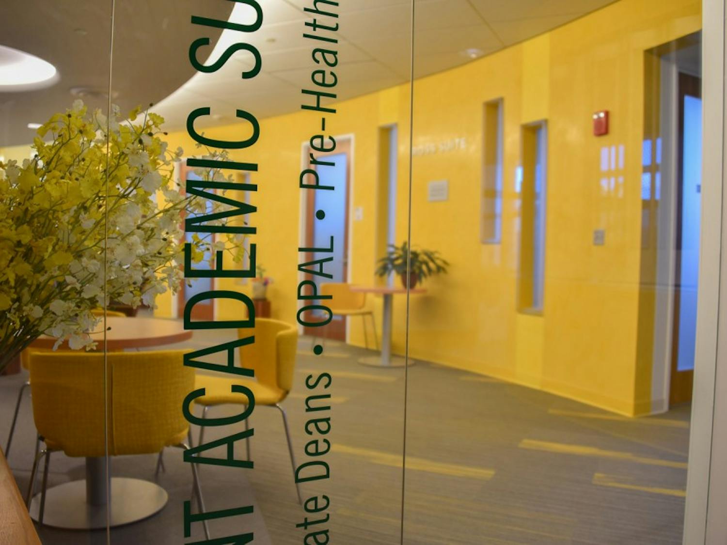 The OPAL office in Baker-Berry LIbrary, where a meet and greet was held with new staff hires earlier this week.