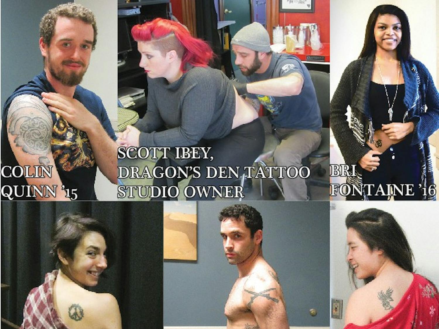 Dartmouth students, Dragon's Den Tattoo Studio owner Scott Ibey said, usually appear more nervous than his typical clientele. 