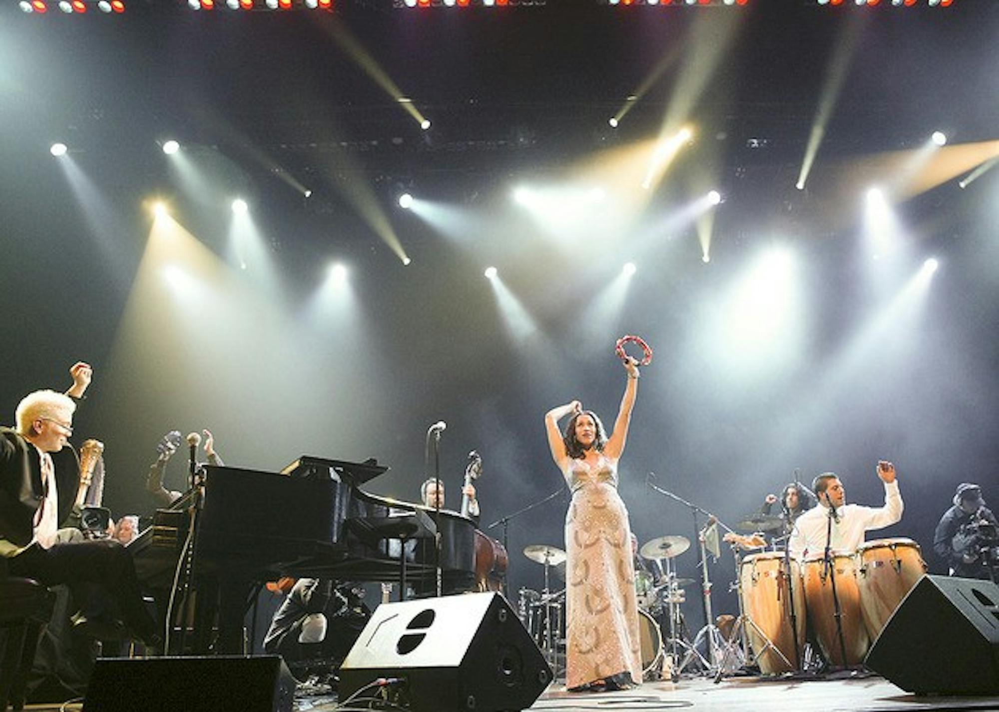 Pink Martini's unique retro sound featured a chic, lively blend of musical genres from around the world.