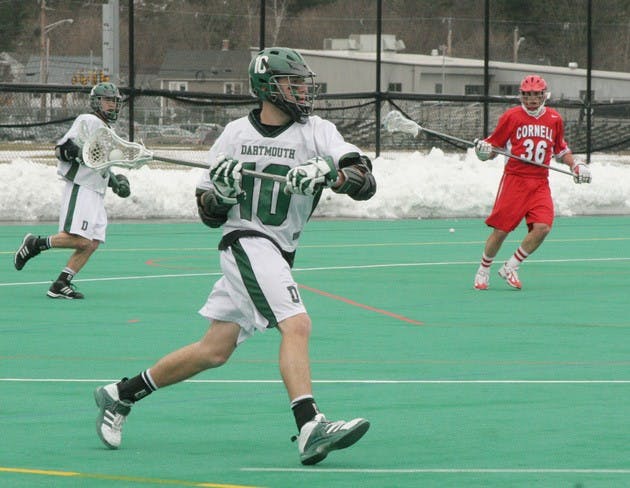 Brian Koch '09 scored the game's first goal, giving the Big Green a short-lived 1-0 advantage over visitor Cornell.