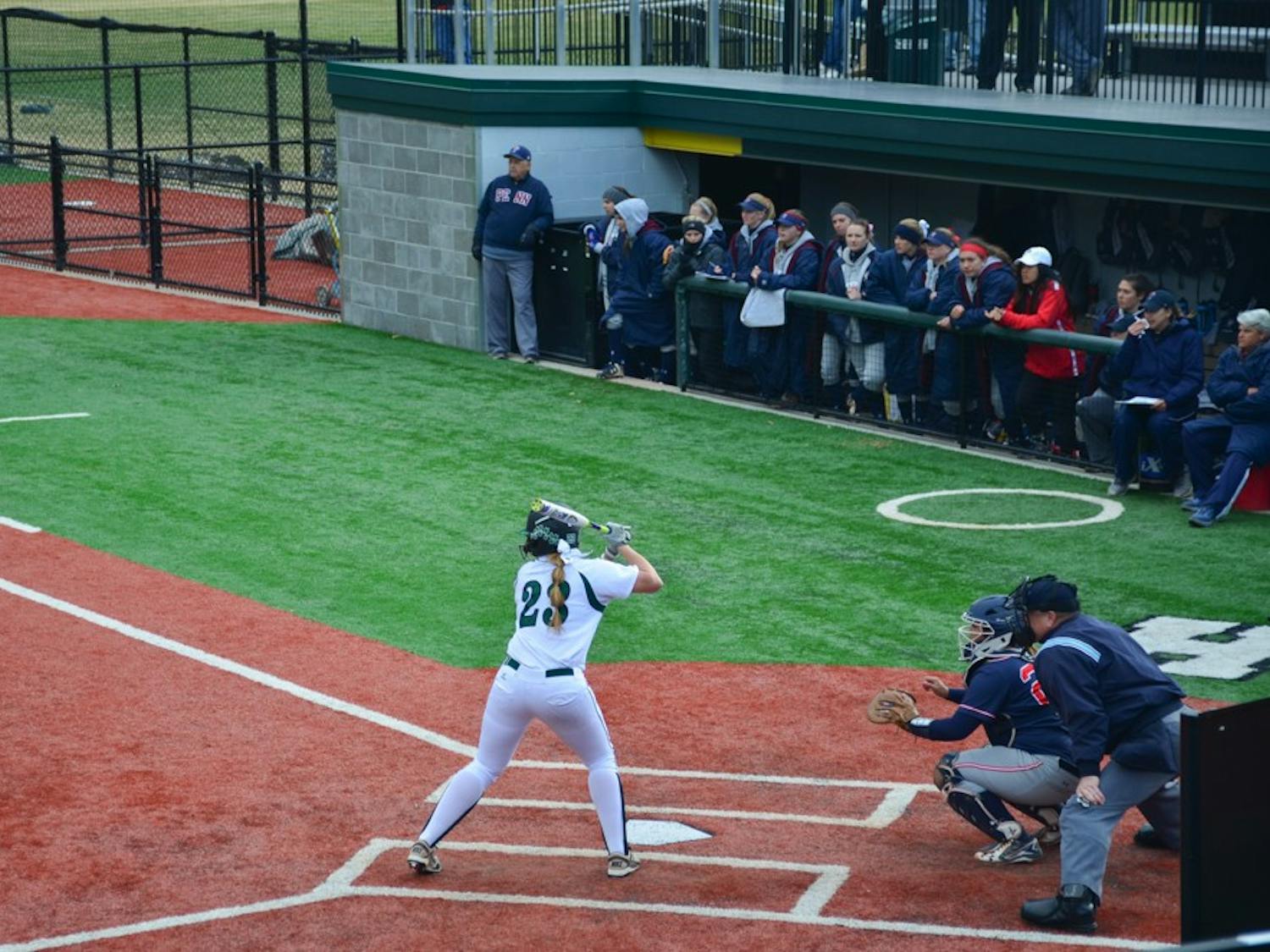 Softball pick up its first two losses in Ivy League play this past weekend against Yale University.