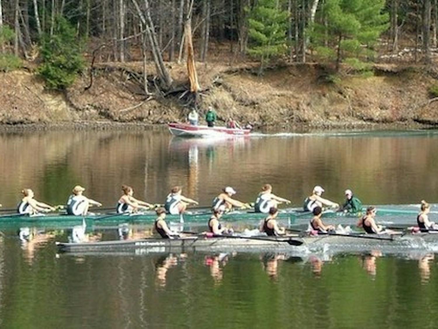 The women's rowing team overtook Radcliffe for the first time since 1998.