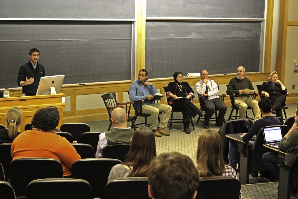 Administrators answer student questions surrounding the implementation of “Moving Dartmouth Forward.”