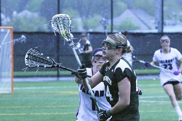 Women's lacrosse held off a second-half comeback by Brown University to secure the team's third conference victory of the season.