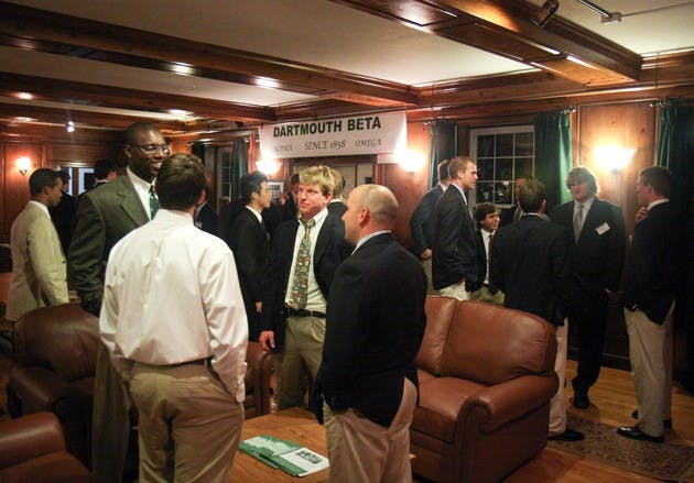 Beta Theta Pi fraternity recruited male sophomores, juniors and seniors in its first year back at the College in a decade.