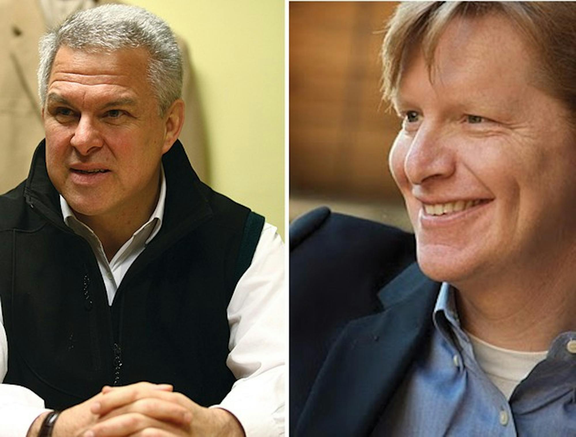 Joe Asch '79 and John Replogle '88 are running for one of two open alumni-elected seats on the Board of Trustees.