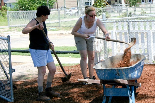 Dartmouth faculty, alumni and staff participated on a service trip to Biloxi, Miss., to provide relief for victims of Hurricane Katrina.