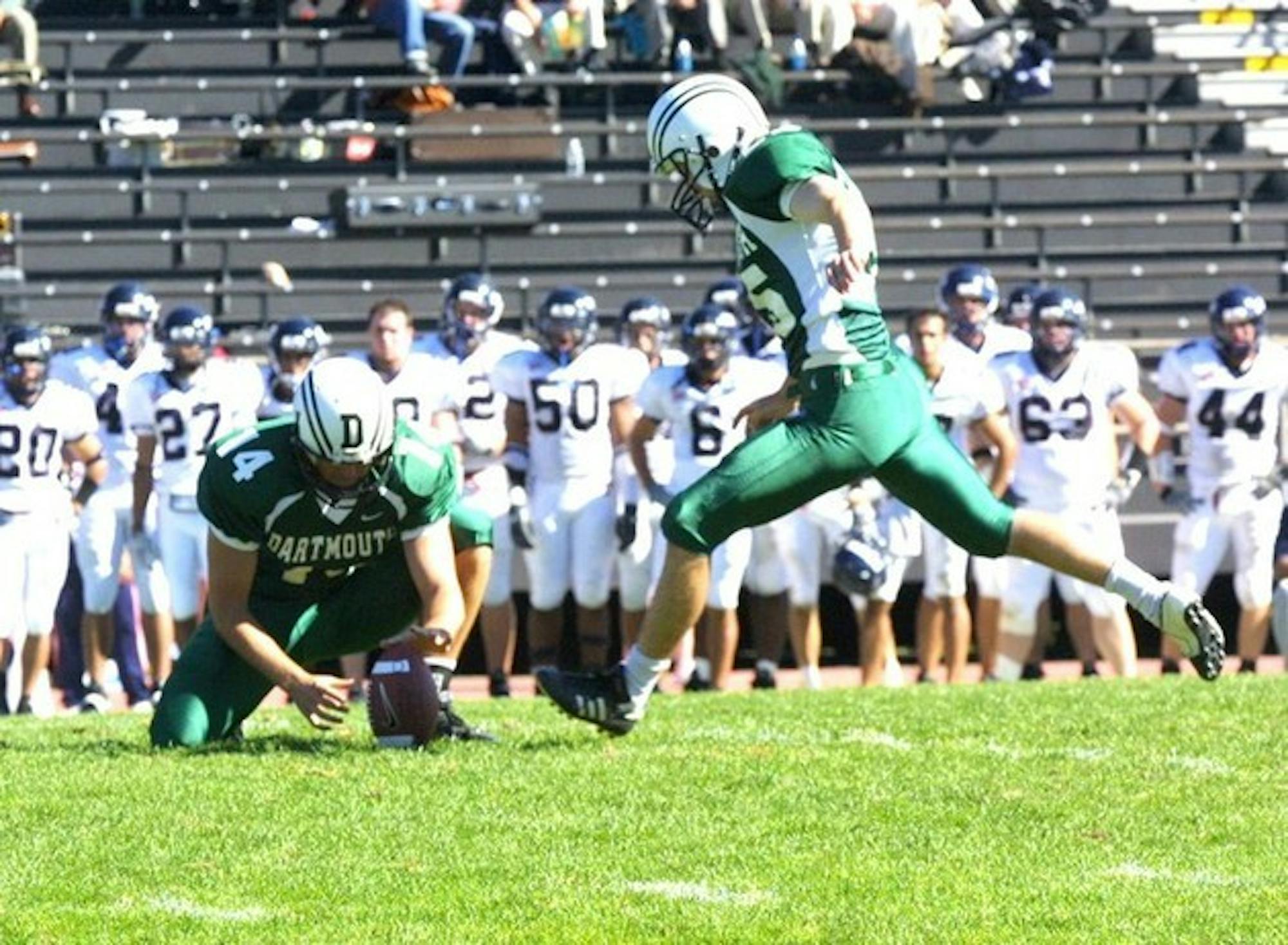 Dartmouth football could not kick or throw its way to victory on Saturday at Penn, losing by seven to the Quakers.