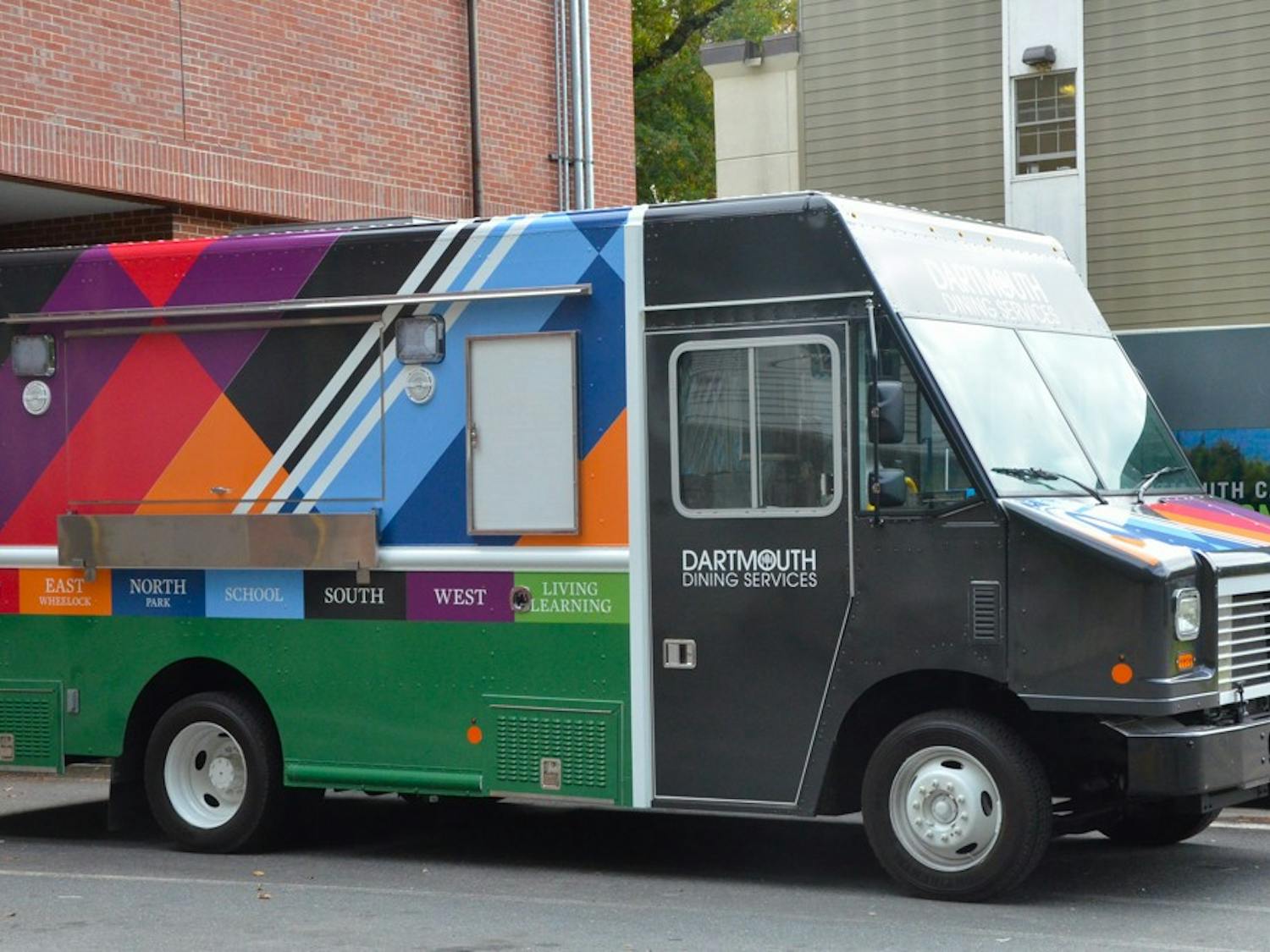 The Dartmouth Dining Services food truck offers a new menu this winter.