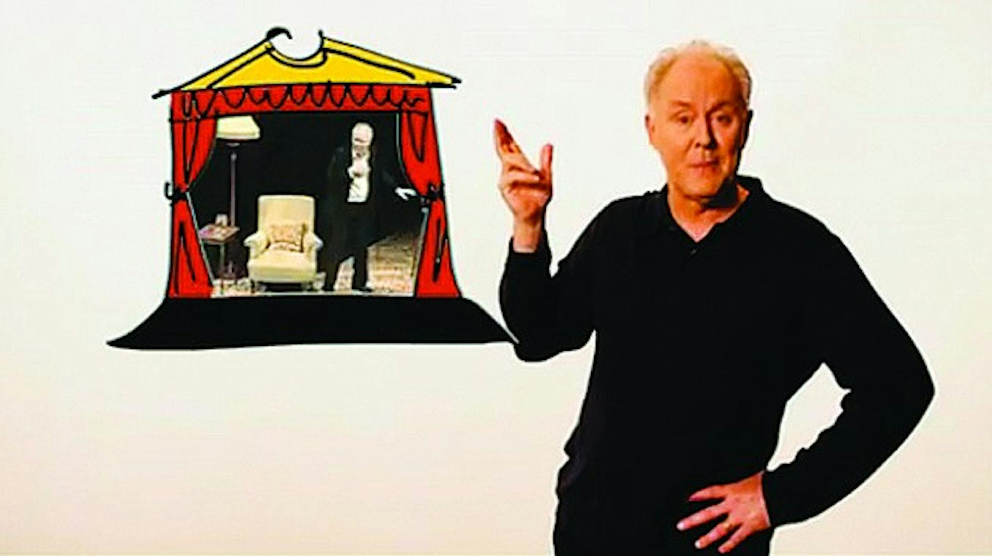 Actor John Lithgow, star of his one-man show 