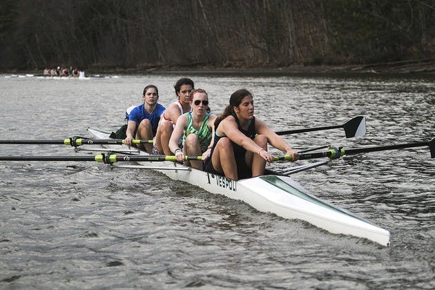 The women's crew team won four races last weekend and will travel to Yale University on Saturday. 