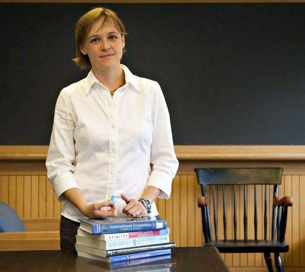 Economics professor Nina Pavcnik said she equally values teaching, researching and editing. 