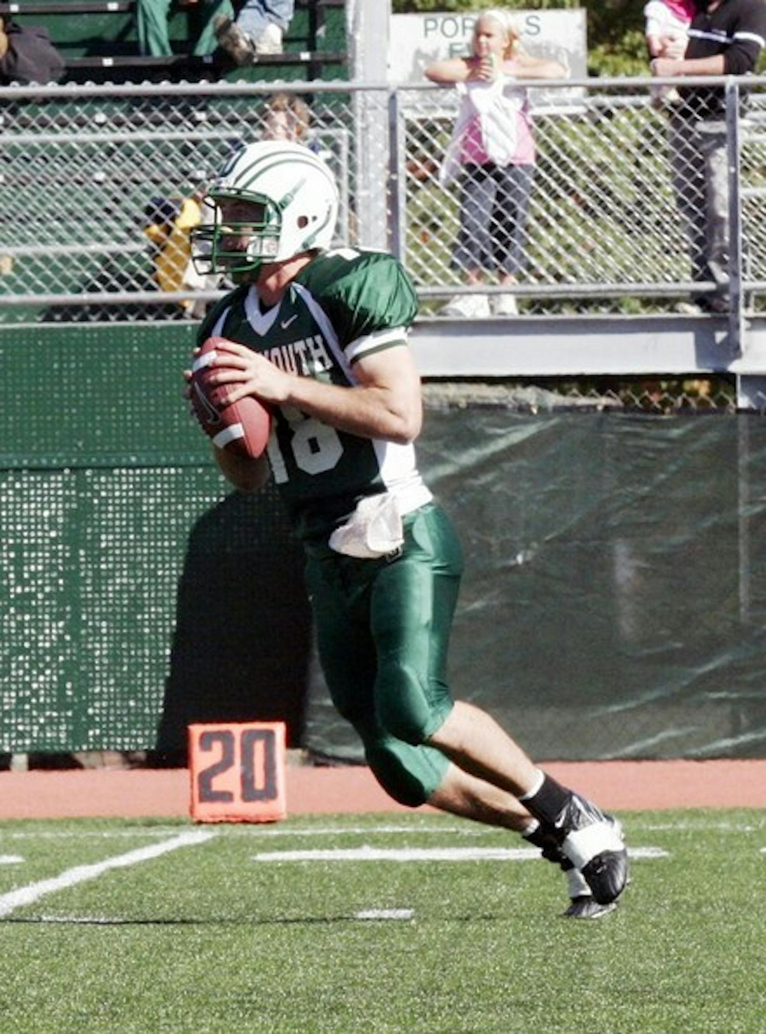 Mike Fritz '07 will look to continue his strong play versus Harvard Saturday.