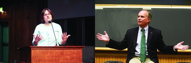 Ann McLane Kuster '78 and Rep. Charlie Bass '74 will face off for a seat in the House of Representatives.