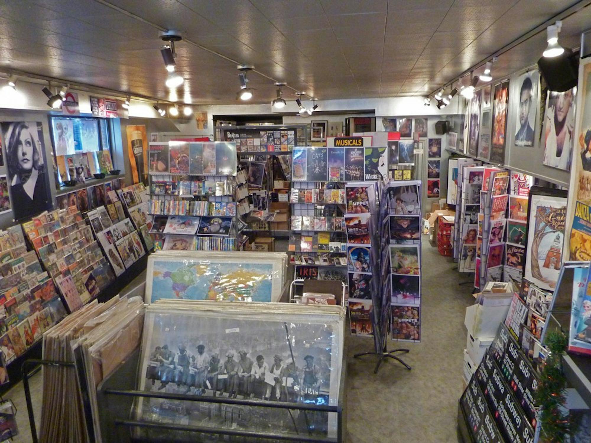 International DVD & Poster sells vintage goods, such as posters and prints.