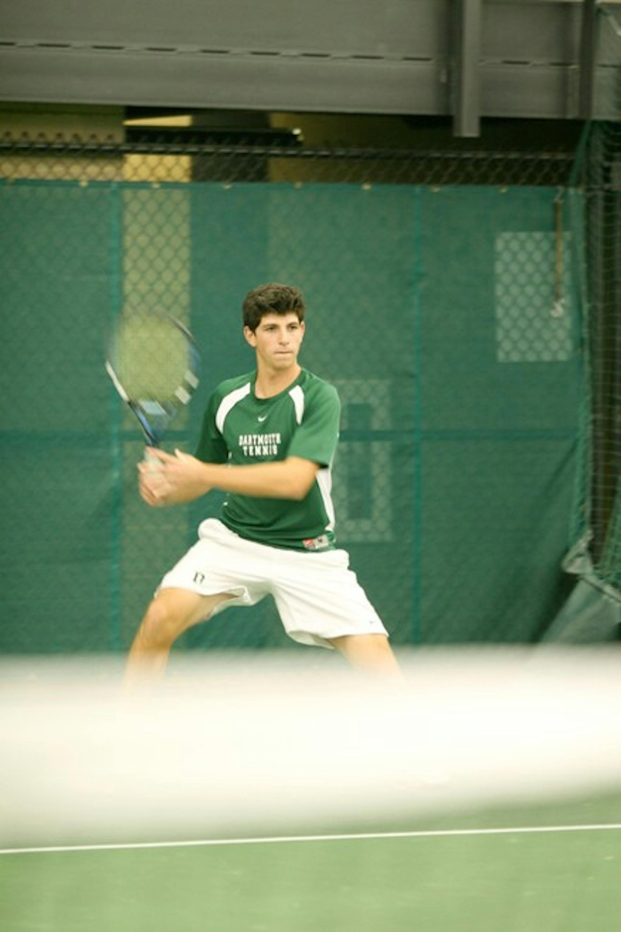 David Fink '11 played well in doubles and singles, winning the flight B doubles with Eric Scholobohm '11 and reaching the quarterfinals in flight B singles.