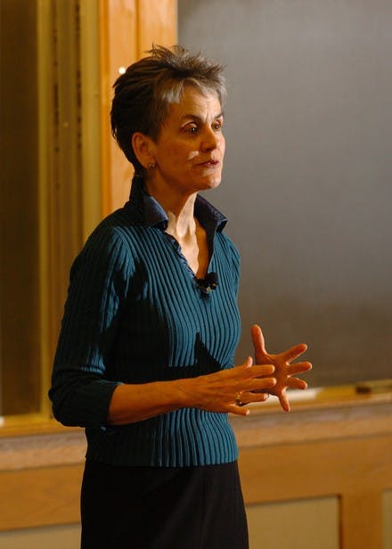 Activist Frances Moore Lappe, the writer of 15 books including 