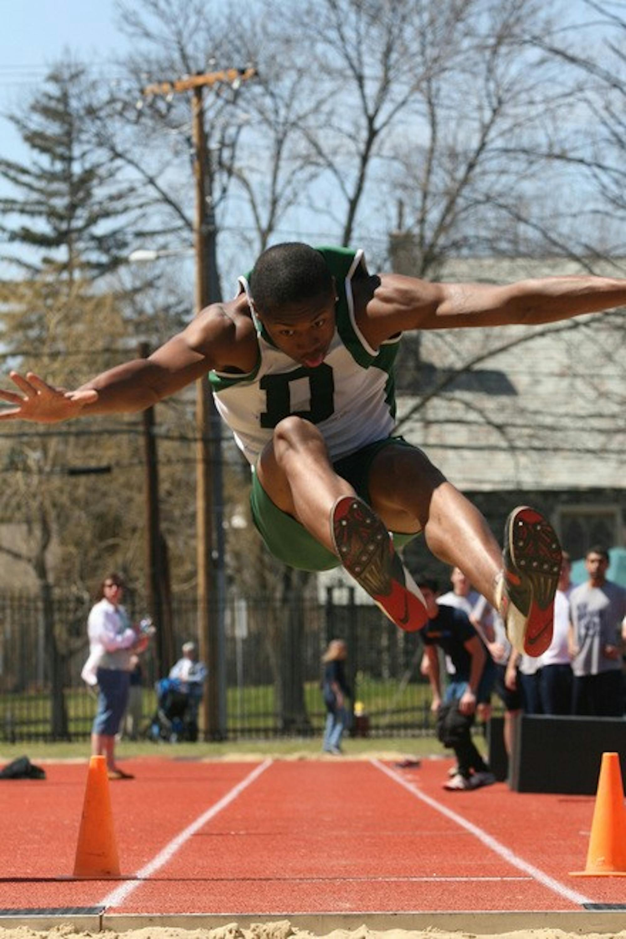 Track is hosting New Englands after facing off against the Ivies at Heps.