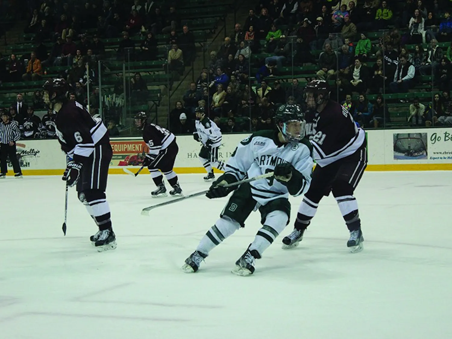 Dartmouth hockey sends players to the professional ranks.