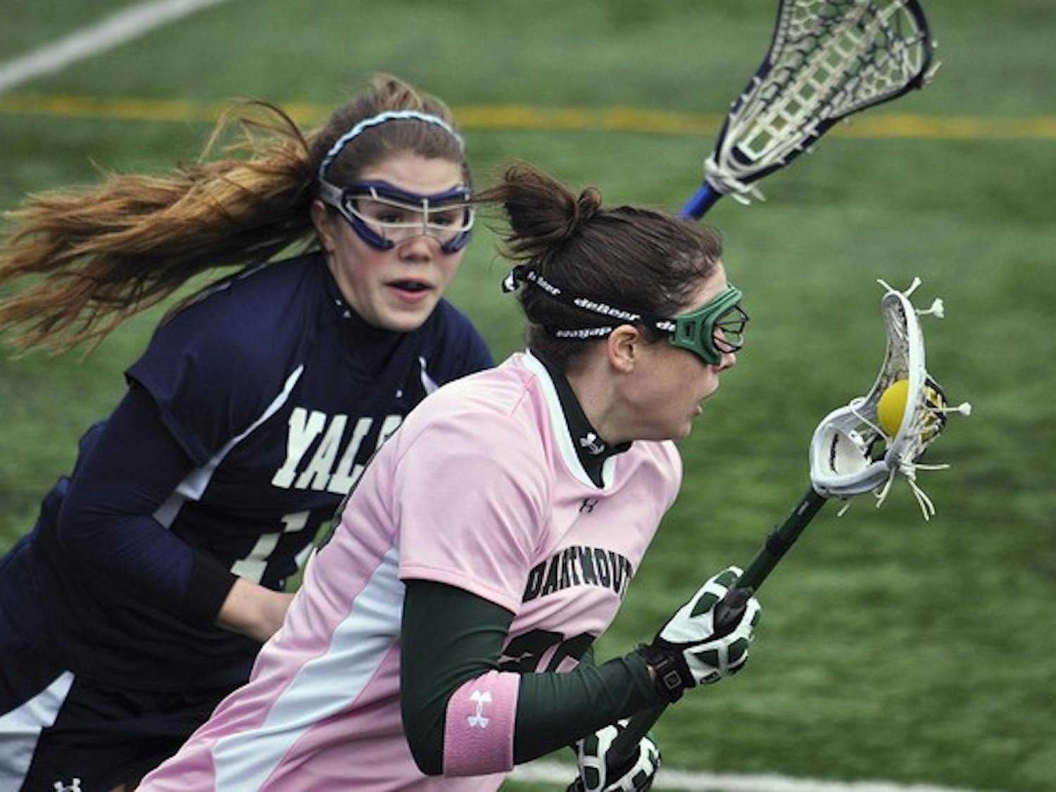 The women's lacrosse team will head to Harvard University on Friday with a chance to clinch home field advantage in the Ivy League Tournament.