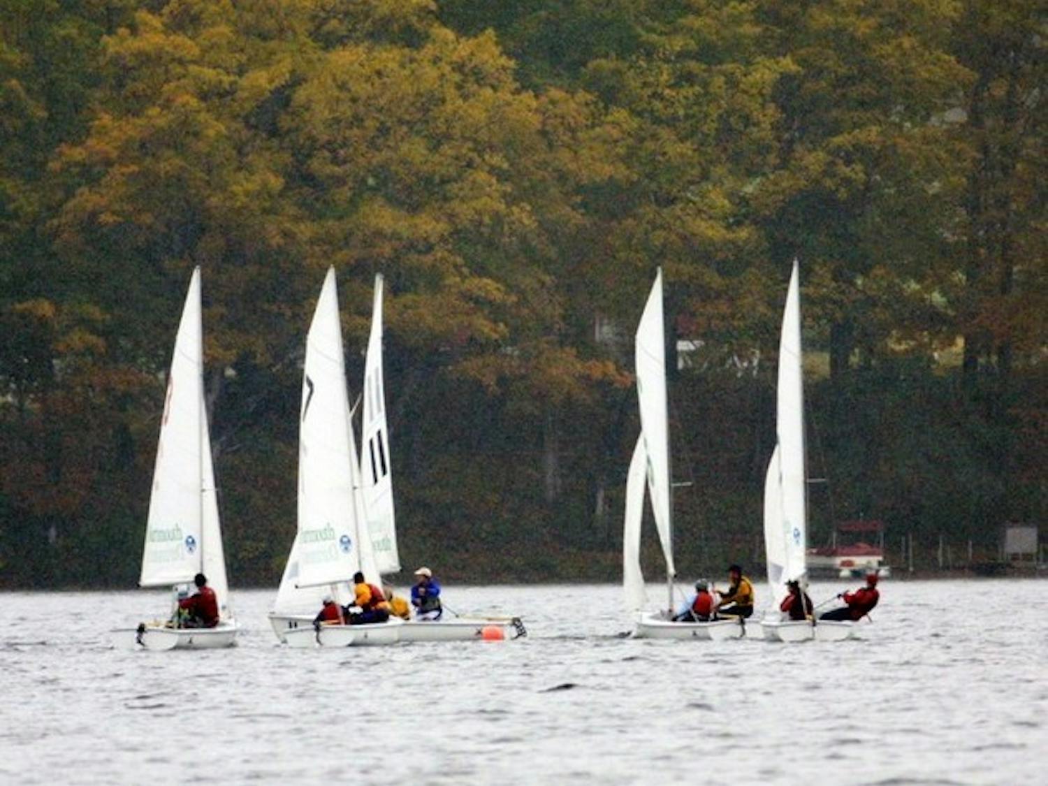 Dartmouth's sailing teams each braved tough weekend conditions to advance to the Atlantic Coast Championships.dfl;skajl;ghasd;lghasd;lghasdl