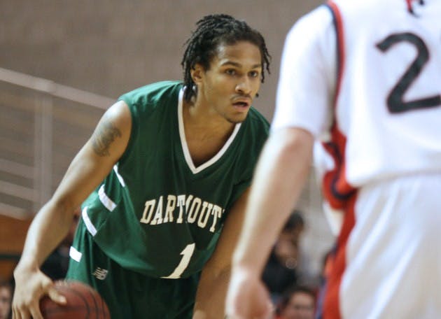 Alex Barnett '09 had a career-high 15 rebounds against VMI at the Air Force Classic in Colorado last weekend.