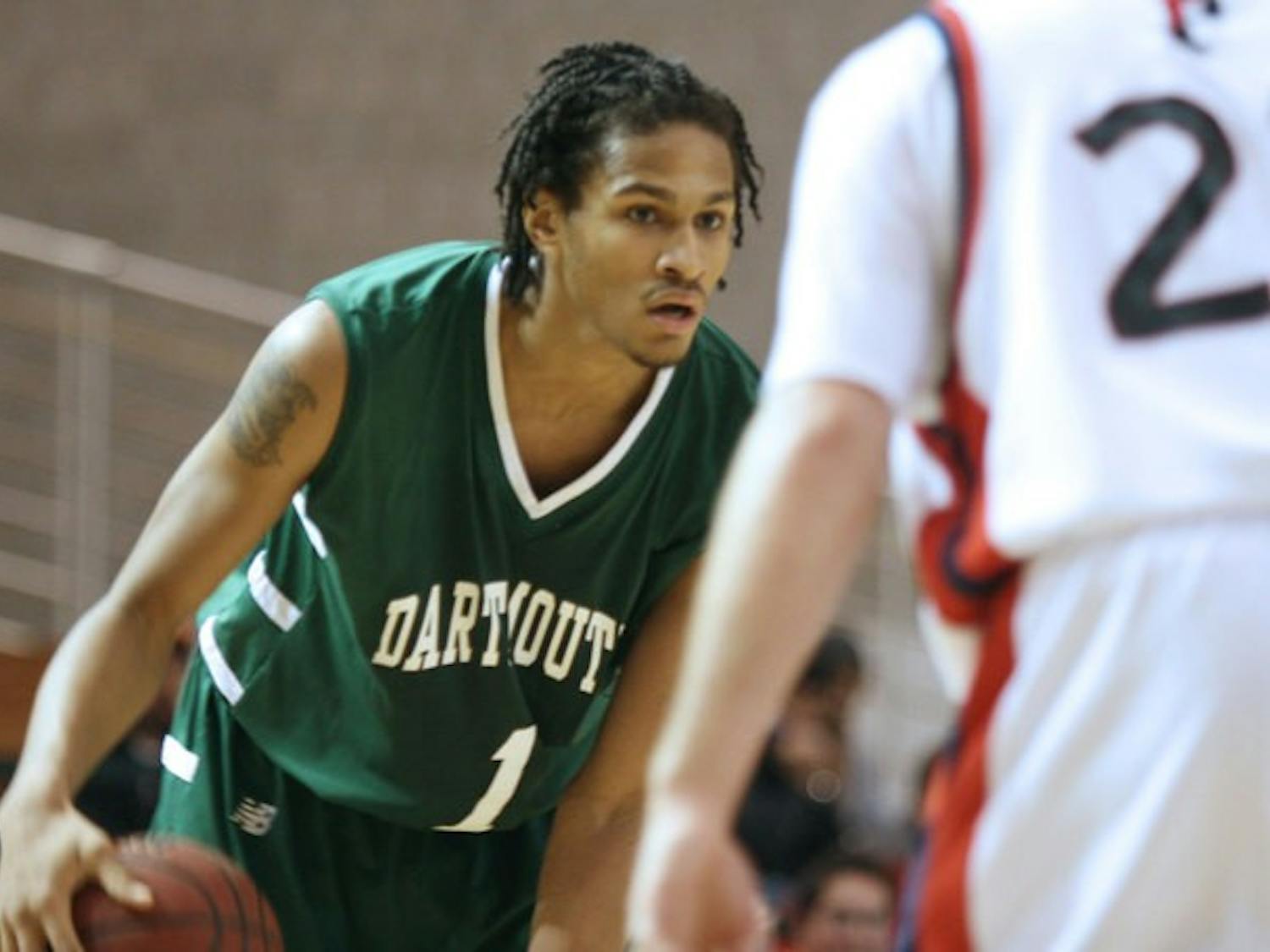 Alex Barnett '09 had a career-high 15 rebounds against VMI at the Air Force Classic in Colorado last weekend.